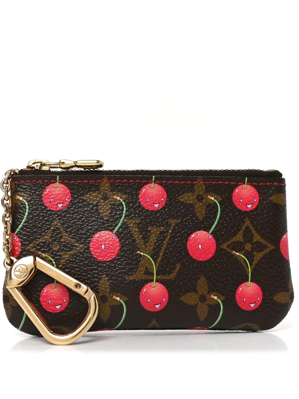 Louis Vuitton Monogram Cerises Key Pouch